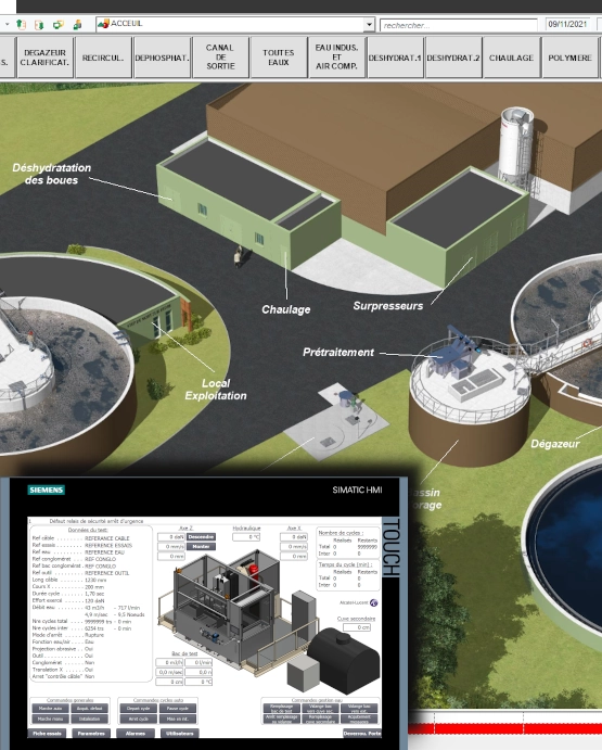 IHM supervision SCADA