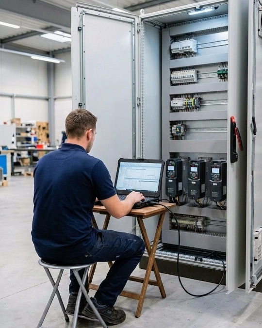 Parametrage variateurs tests fonctionnels mise en service