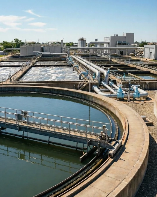 Station d'épuration eaux usées